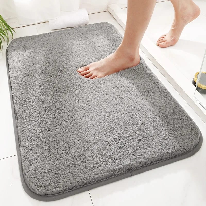 3pcs super absorbent warm bathroom mat