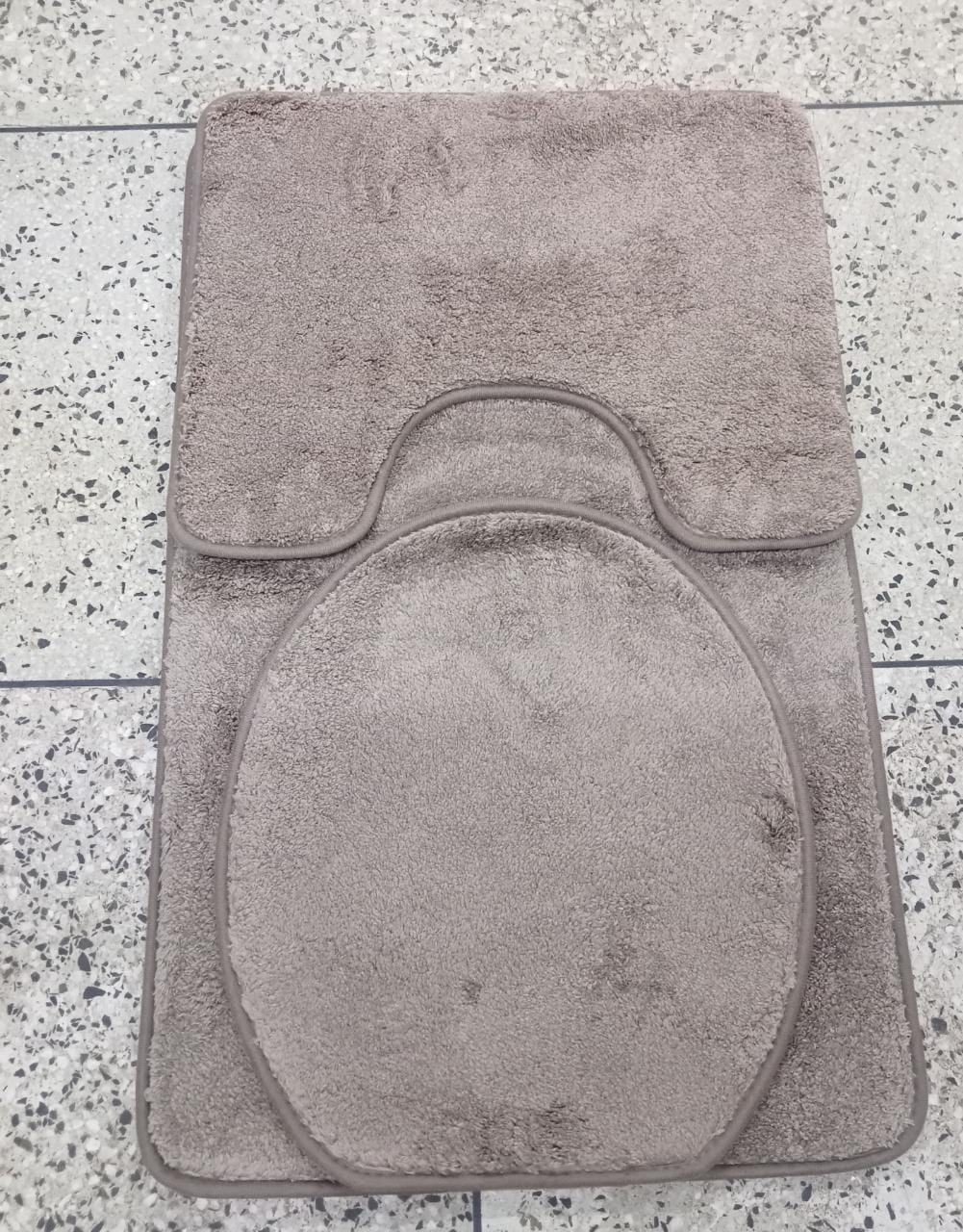 3pcs super absorbent warm bathroom mat