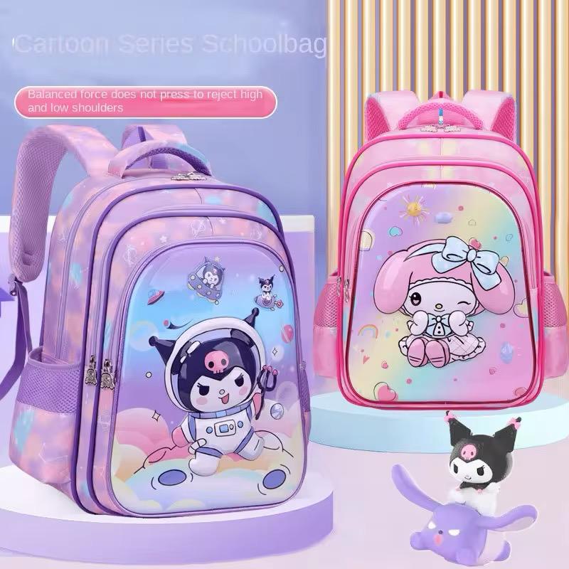 Cartoon Themed School Backpack & School Bags with Multiple Compartments – Perfect for School, Travel, or Any Adventure with Playful, Fashionable Design