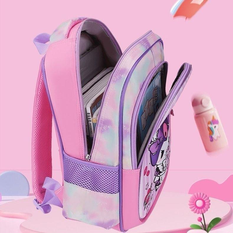 Cartoon Themed School Backpack & School Bags with Multiple Compartments – Perfect for School, Travel, or Any Adventure with Playful, Fashionable Design