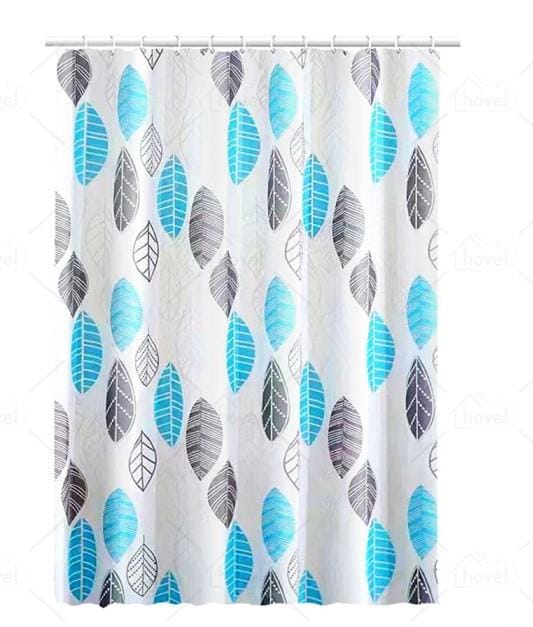 180x200cm PEVA Bathroom Screens & Waterproof Bathtub Shower Curtains – Mildew Proof, No Chemical Smell Shower Curtain with Hooks for Home, Apartment, Lodging, School