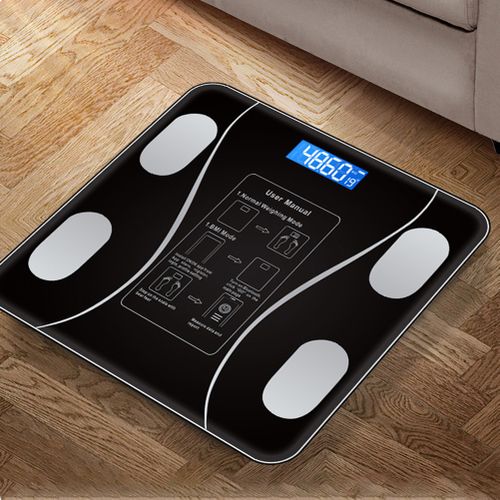 Body Fat Scale Smart Wireless Digital Bathroom Scale, Battery Operated Body Weight Scale with Body Composition Analyzer for Accurate Home Health Tracking