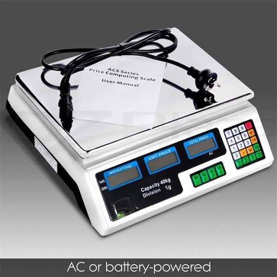 ACS Commercial 30kg Electronic Price Computing Digital Weighing Scal