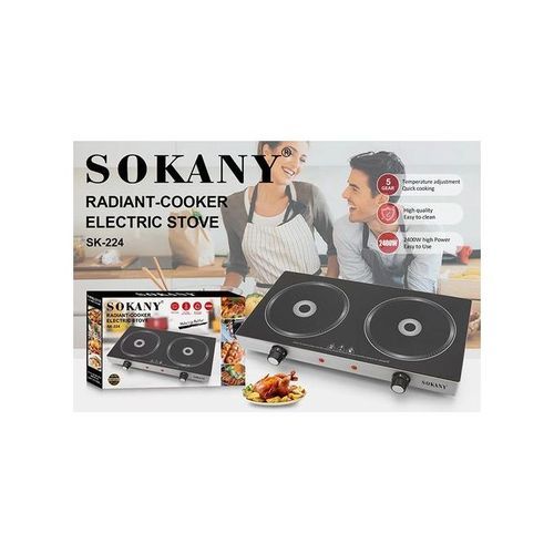 Killmall Stock Clearance Best Prices Only Don't Be Left Out. Sokany Original Double Auto Ignition Electrical Induction Cooker