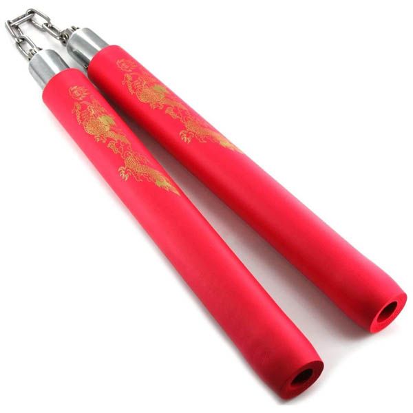 The Ultimate Dragon Nunchucks Steel Link - Karate Ninja Martial Arts Training NunChakus