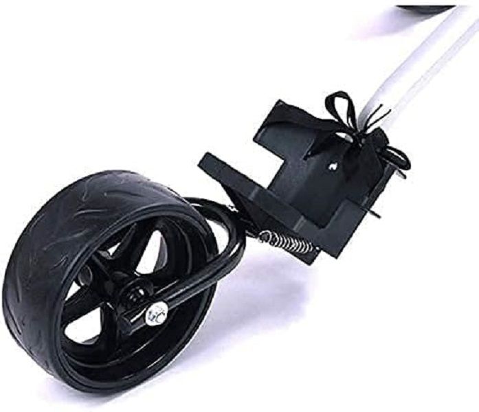 Golf Push Cart, 3 Wheel Golf Cart Push Pull for Golf Clubs, Foldable Lightweight Golf Trolley with Score Board,Lightweight Pushcart - Easy to Open & Close