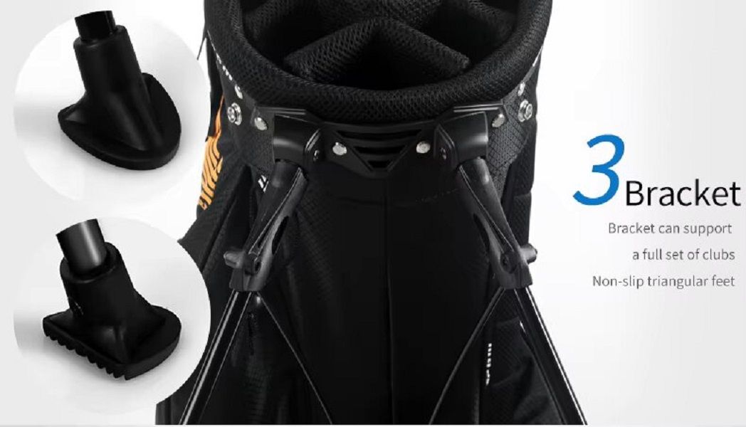 Ulitmate Waterproof Lightweight Golf Stand Bag With Straps and Bottom Stand- Not inclusive of clubs