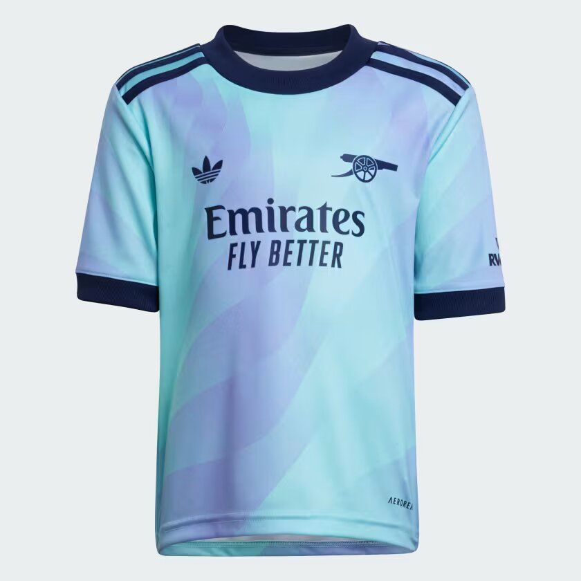 Arsenal 3rd Kit Kids Jersey 2024-25 Season                                                                                                                                                             .