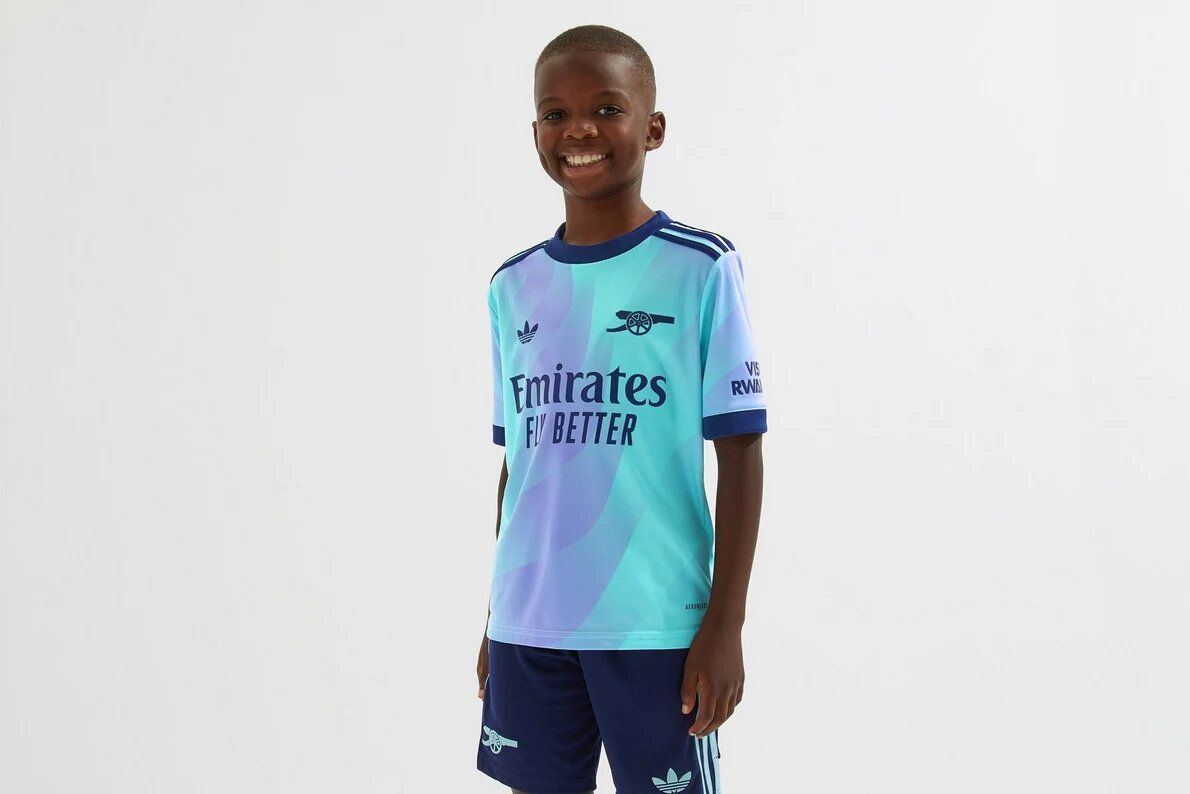 Arsenal 3rd Kit Kids Jersey 2024-25 Season                                                                                                                                                             .