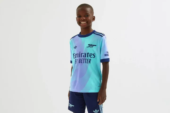 Arsenal 3rd Kit Kids Jersey 2024-25 Season                                                                                                                                                             .