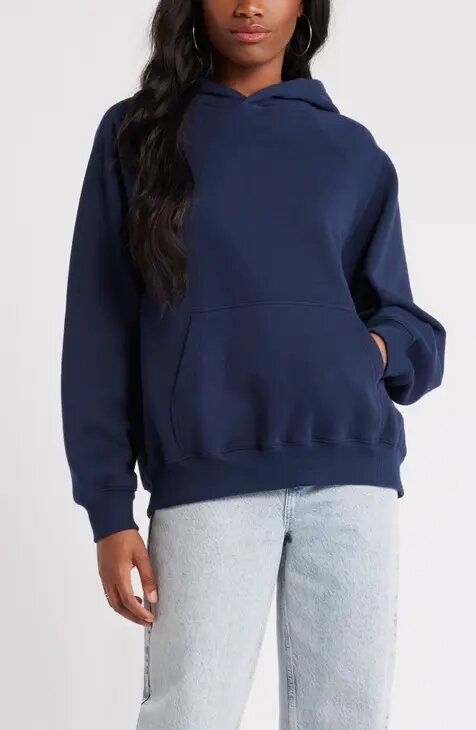 New Heavy Duty Men's & Women's Plain Navy Blue Dark Blue - 100% Premium Cotton Hoodie                                                                                                                  .