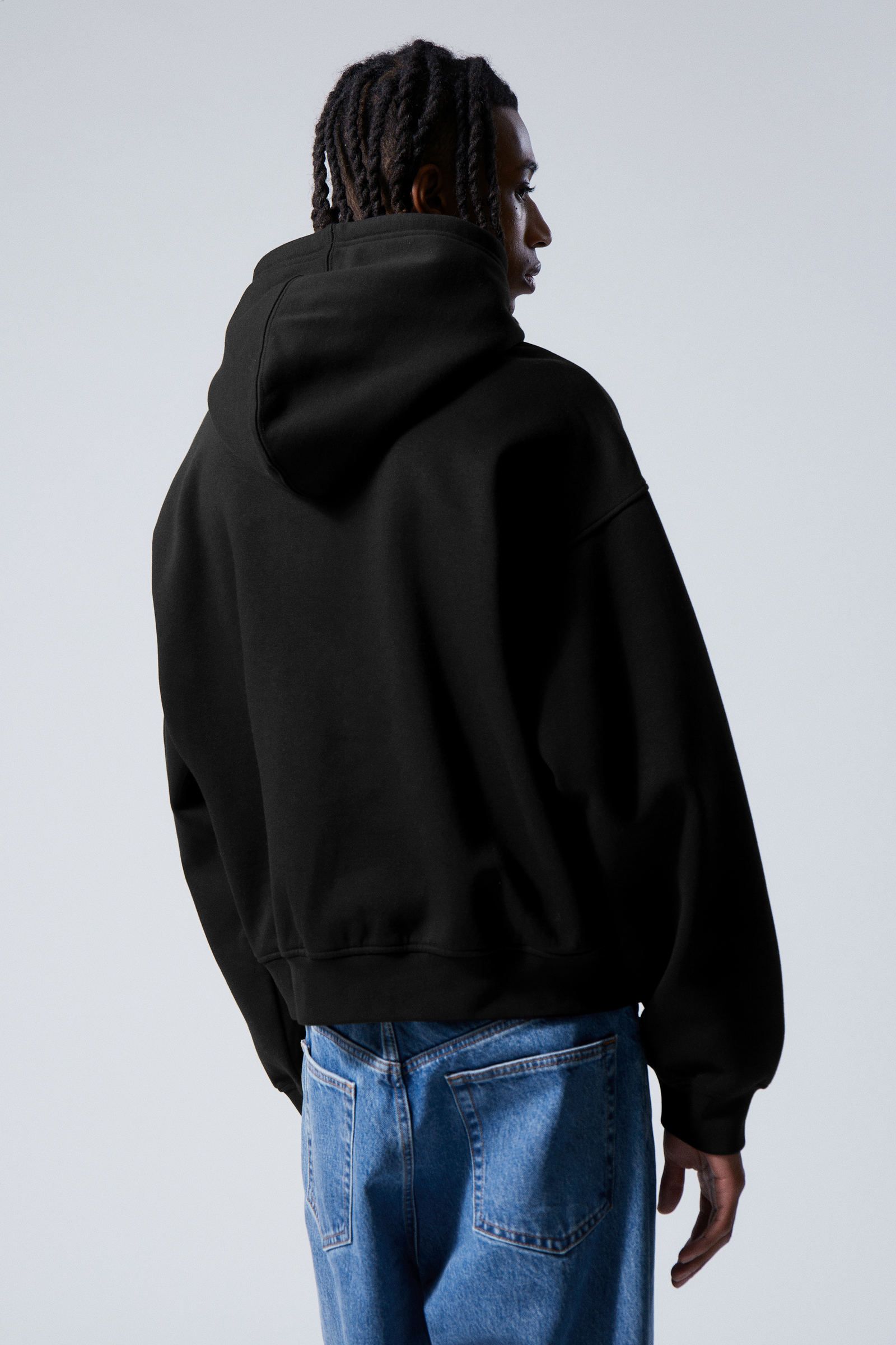 New Heavy Duty Unisex Men's  Black Plain Hoodie- 100% Premium Pure Cotton Hoodie - Fleece Inside For Warmth and                                                                                . Comfort