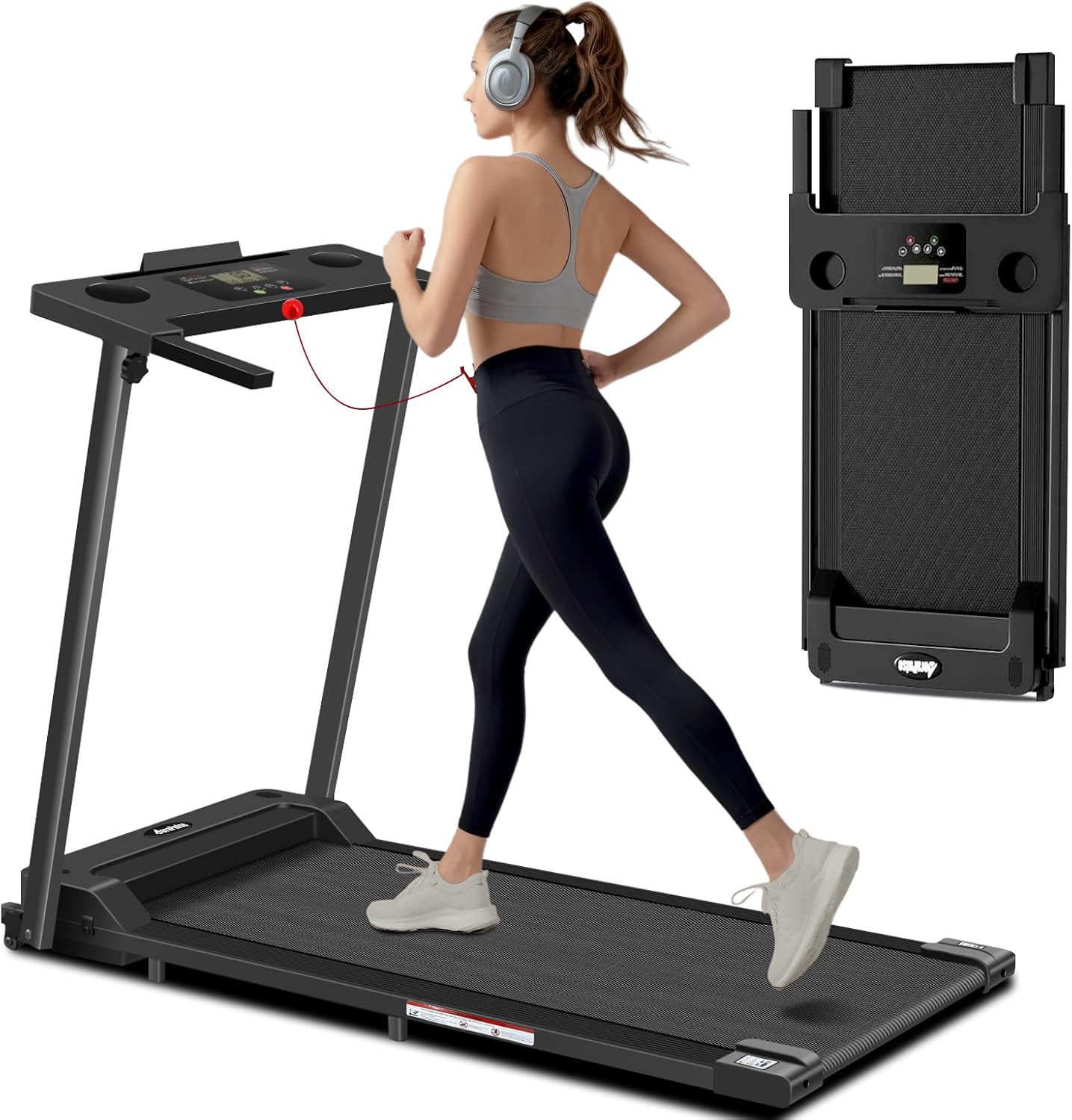 Portable Foldable Walkpad Treadmill for Home and Office Calories Burnout - use for walking and jogging - Exercise from anywhere                                                                        .
