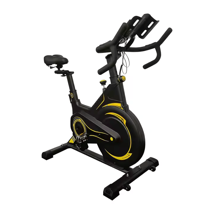 Portable Spin Bike Steel Cardio Exercise Spinning Bike machine Stationary Bike/Cycle For Home Calories burnout Workouts                                                                                .