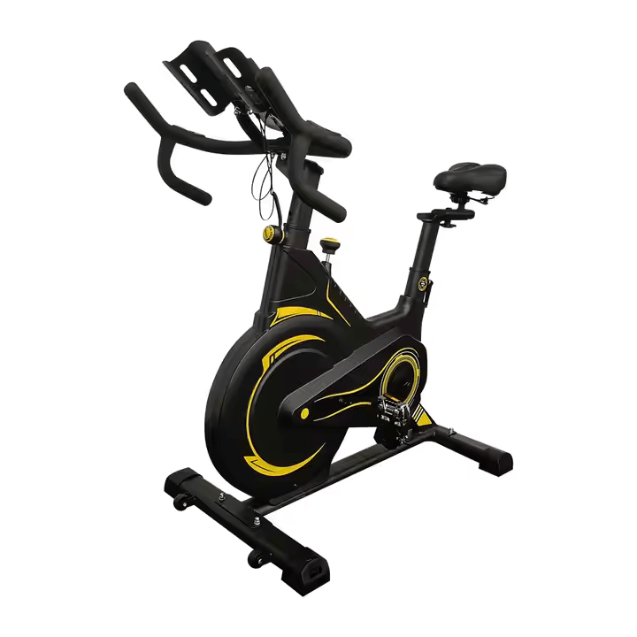 Portable Spin Bike Steel Cardio Exercise Spinning Bike machine Stationary Bike/Cycle For Home Calories burnout Workouts                                                                                .