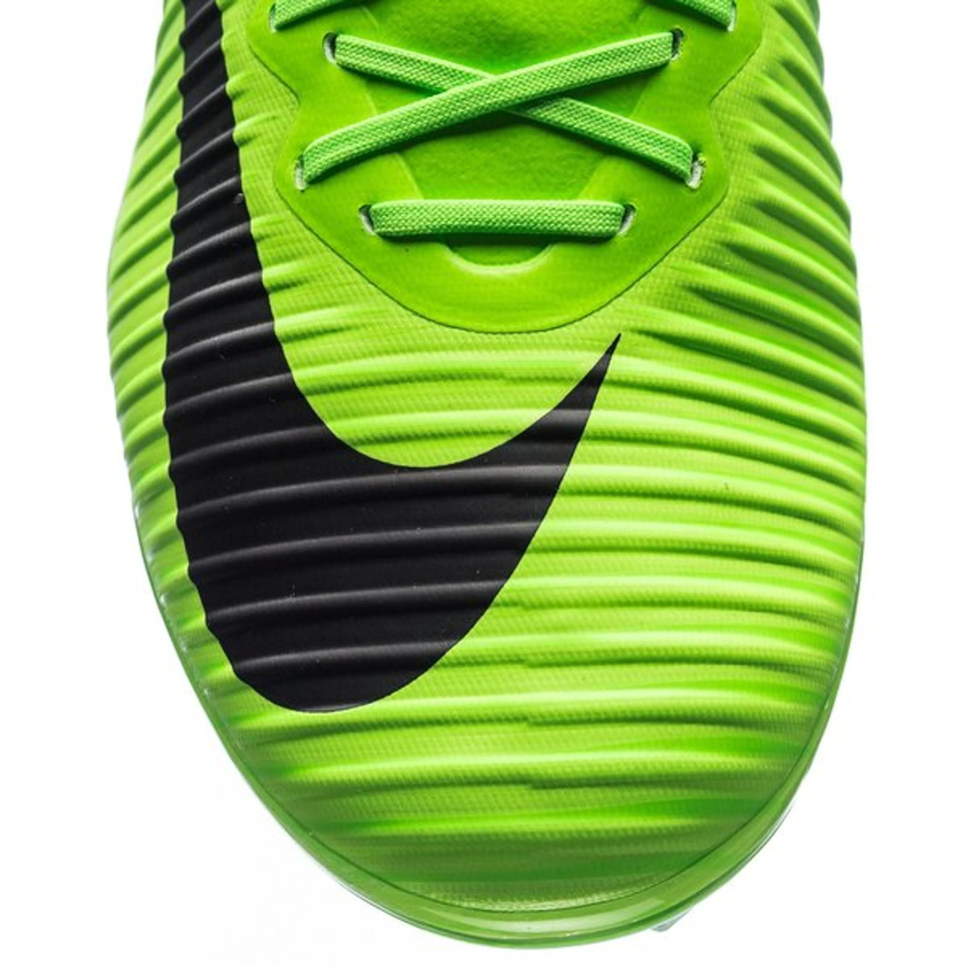 Mercurial Boots Vepor XI Electric Green FG Football Soccer Shoes All Weather Conditions Football Cleats V16