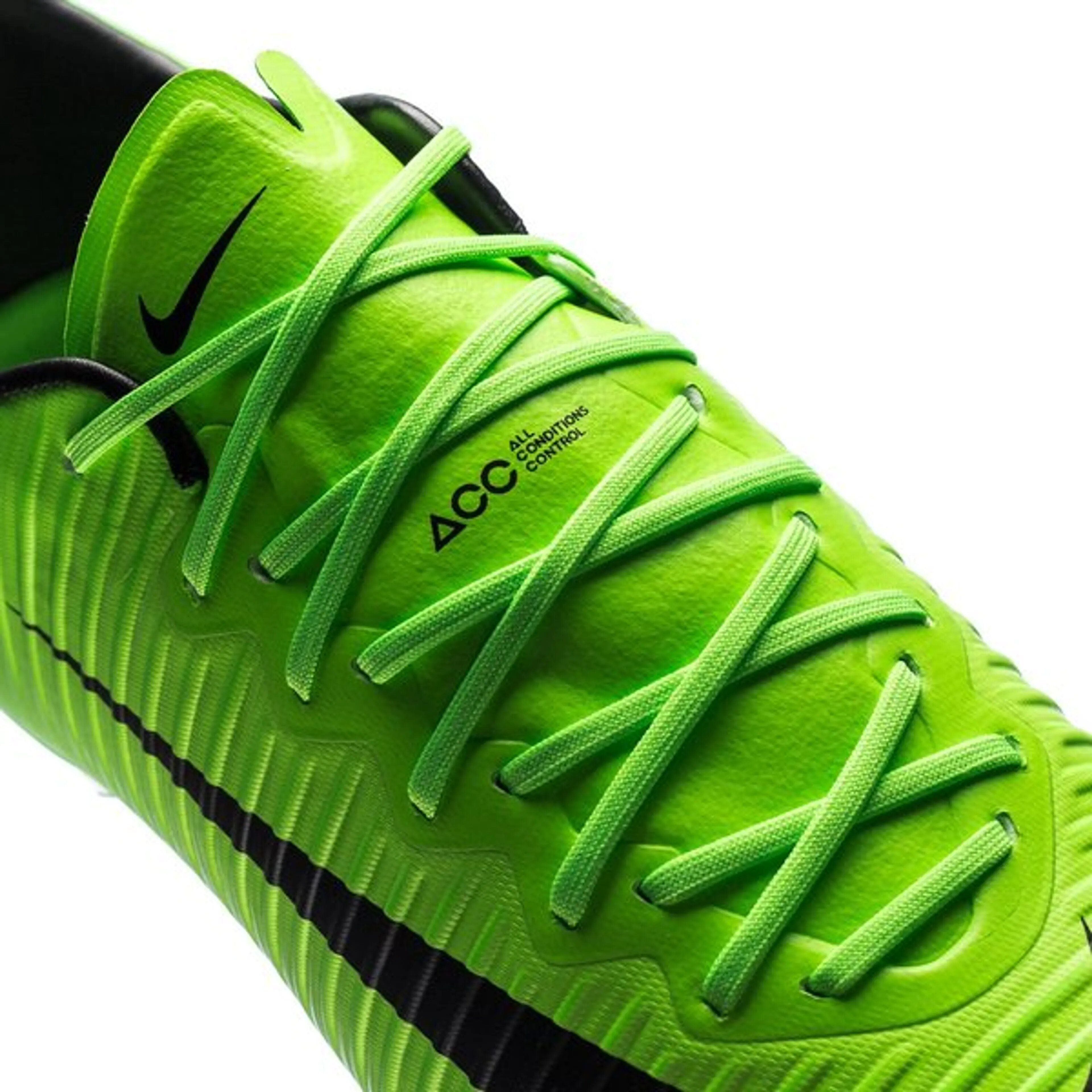 Mercurial Boots Vepor XI Electric Green FG Football Soccer Shoes All Weather Conditions Football Cleats V16