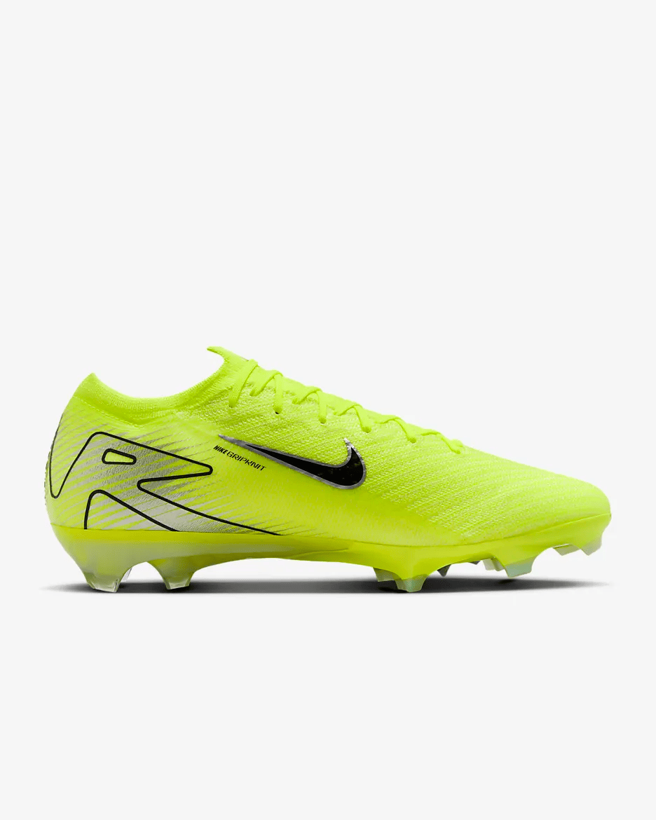 Mercurial V16 Football Mad Voltage Shoes Vapor All Weather Football Soccer Shoes Firm Ground Soccer Boots - Luminous Electric Green