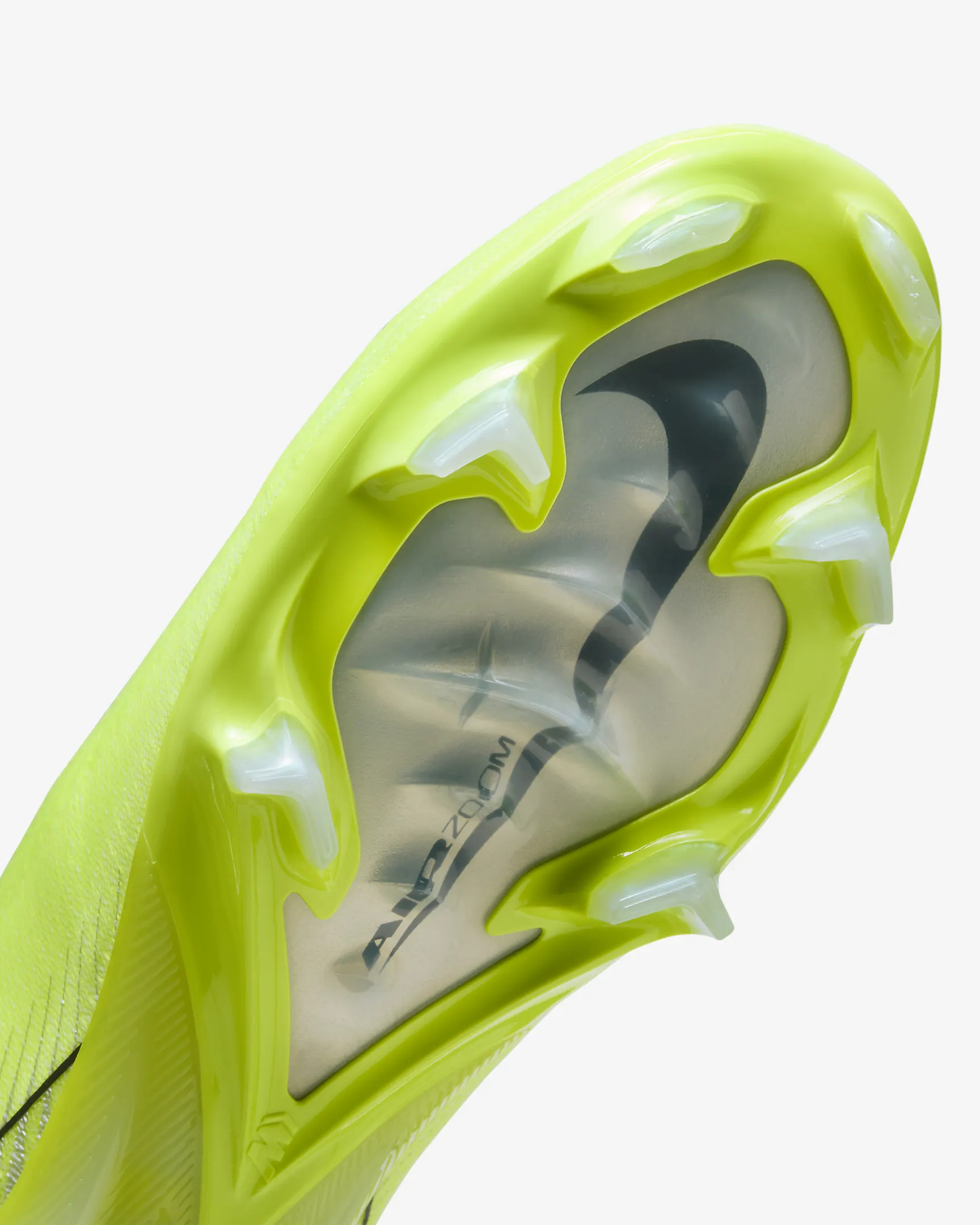 Mercurial V16 Football Mad Voltage Shoes Vapor All Weather Football Soccer Shoes Firm Ground Soccer Boots - Luminous Electric Green
