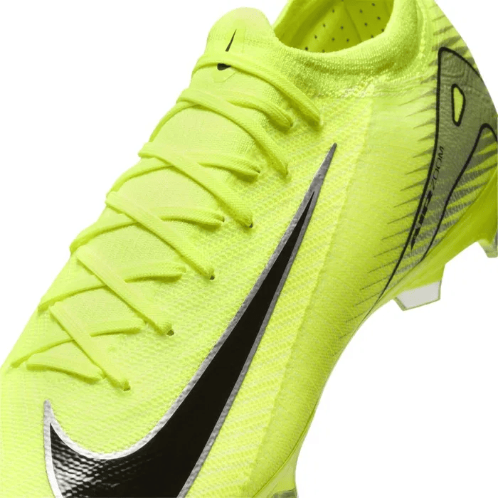 Mercurial V16 Football Mad Voltage Shoes Vapor All Weather Football Soccer Shoes Firm Ground Soccer Boots - Luminous Electric Green