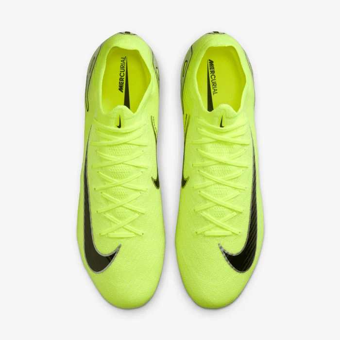 Mercurial V16 Football Mad Voltage Shoes Vapor All Weather Football Soccer Shoes Firm Ground Soccer Boots - Luminous Electric Green