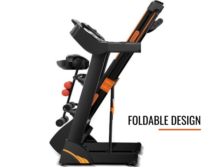 Advanced Technology Home and Office Fitness Motorized Electric Treadmill For Walking, Jogging and Running Exercises Workout Calories Burnout