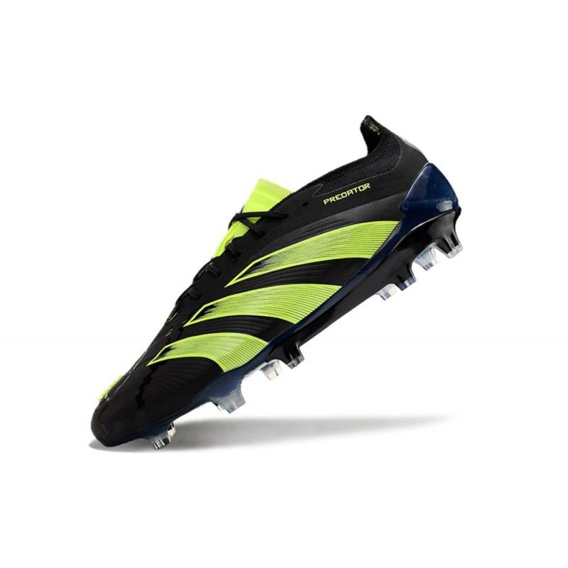 Merky Predator Elite All Weather Conditions Black Pack Football Boots Soccer Sports Shoes