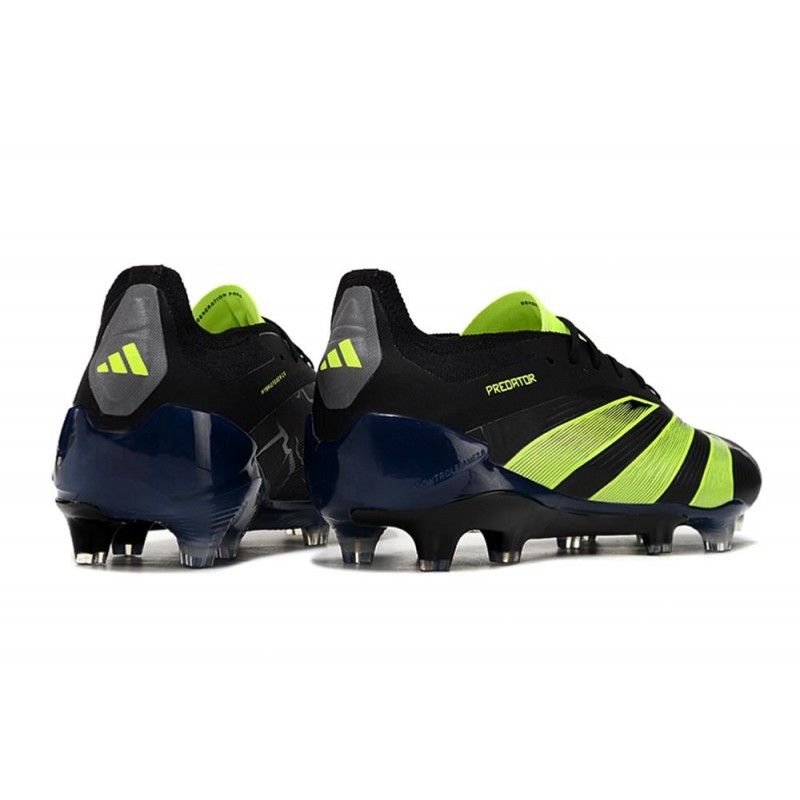 Merky Predator Elite All Weather Conditions Black Pack Football Boots Soccer Sports Shoes