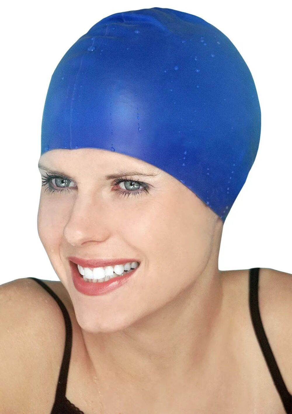 New Adults Waterproof Silicone Hair Protection Swimming Cap With Ear Protection