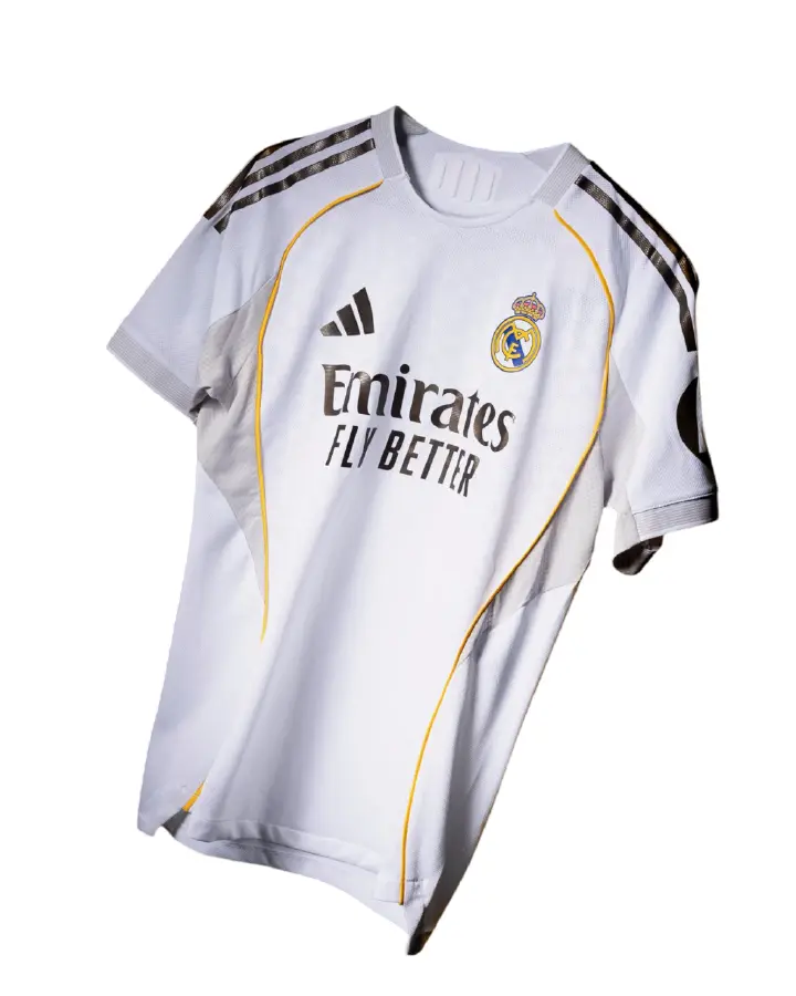 New Real Madrid Fan Jersey La Liga 2025-2026 Season Football Soccer Jersey Kits                                     .