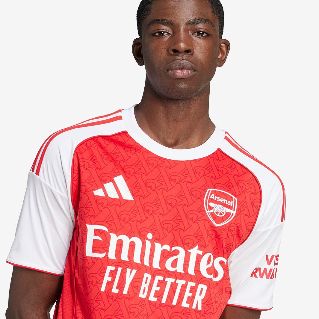 New Season Arsenal Home Fan Version Jersey 2025-2026 Football Soccer Kit Shirt Premier English League