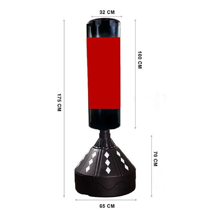 New Gym Stand-alone Punching Bag - Free-standing Boxing, karate, kickboxing, martial-arts Training Punching Bag