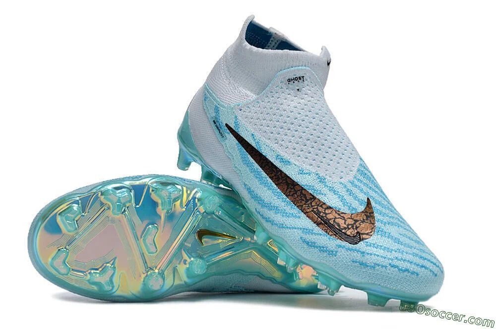 New Phantom GX Elite in Jade Football Boots Soccer Cleats Shoes FG - With Grip knit technology For all Fields