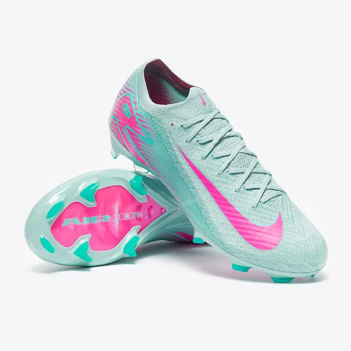 New Air Zoom Grip Knit Football Soccer Shoes Cleats Boots Pro Prism Adults and Kid's Mercurial Boots FG