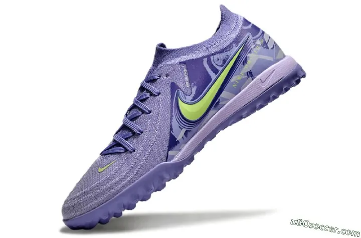The New Phantom Purple United GX 2 Football Artificial Grass TF Trainers Soccer Shoes                               .