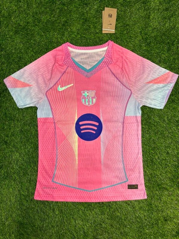 Barcelona Special Pink Player Version Jersey 2025-2026 - Football Soccer Shirt                         .