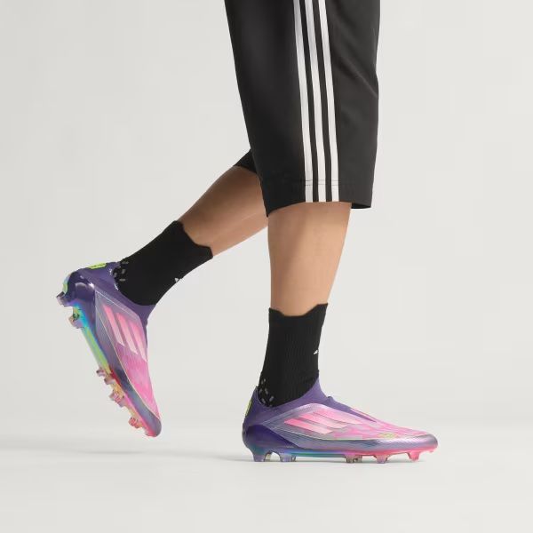 Lamine Yamal F50 Elite Purple Drops - LY Football Boots- Soccer Shoes                               .