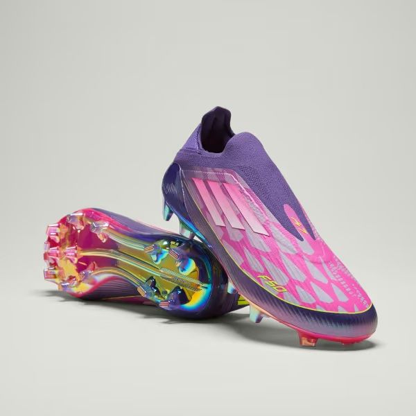 Lamine Yamal F50 Elite Purple Drops - LY Football Boots- Soccer Shoes                               .