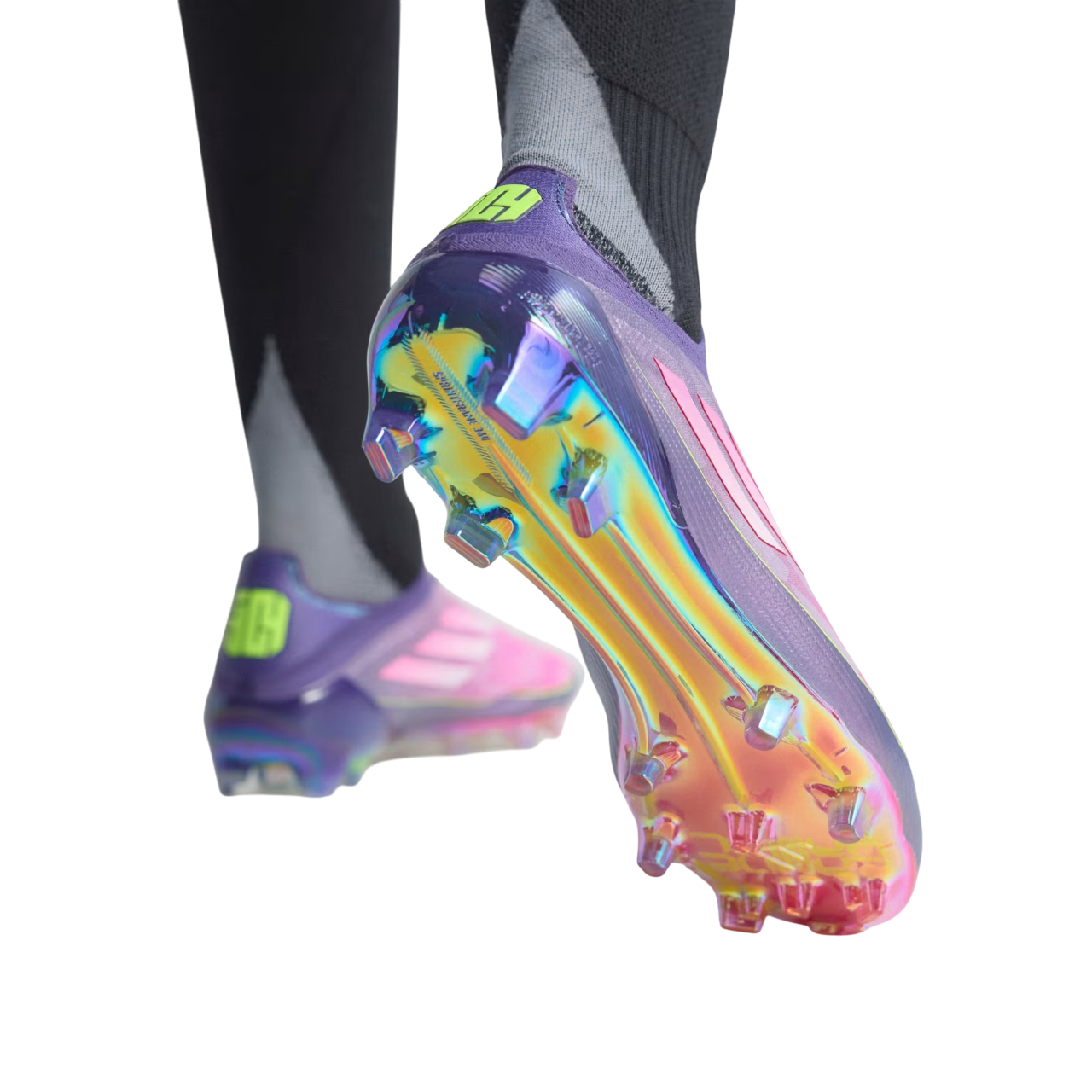 Lamine Yamal F50 Elite Purple Drops - LY Football Boots- Soccer Shoes                               .