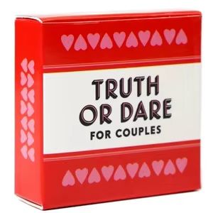 Truth or Dare Naughty Card Games For Couples - 2 Players Couple's Games - Adults Card Games +18 Only🔞