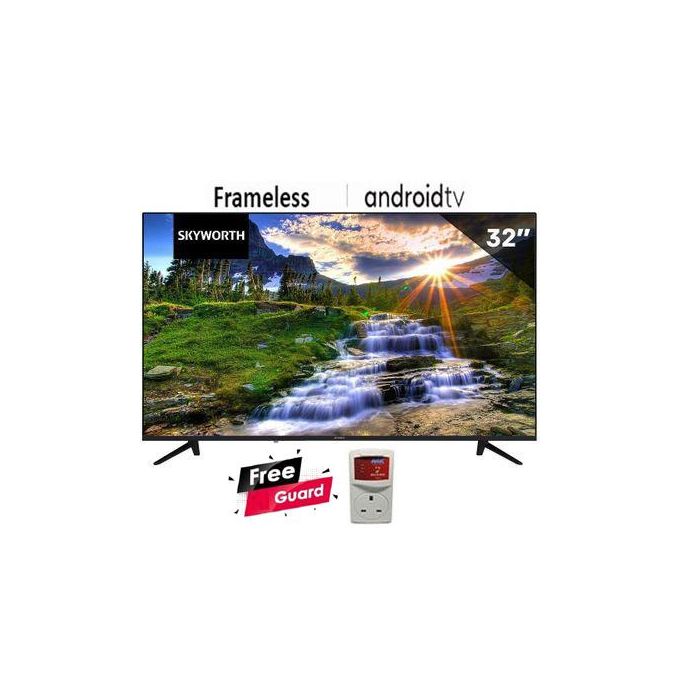 Skyworth 32" Inch, FHD, Smart Google TV + TV Guard