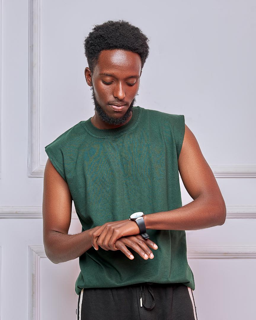 Men's Clothes T-shirts - Plain Cotton Tank Tshirt