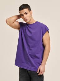 Men's Clothes T-shirts - Plain Cotton Tank Tshirt