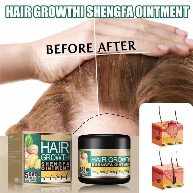 Ginger-Dense Hair Cream, Deep Cleansing And Smoothing Of Thick And Delicate Hair, Repairing Dry And Frizzy Hair Cream Gifts
