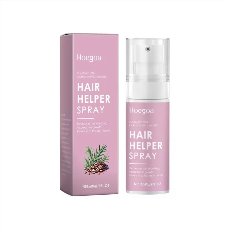 Hair Helper Spray Thinning Hair Growth Anti-Drying Damaged Repairing Scalp Treatment Prevent Hair Loss Thickening Natural Spray