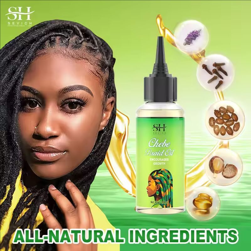 Sevich Chebe Hair Growth Serum Africa Traction Alopecia Chebe Anti Hair Loss Treatment Crazy Fast Hair Growing Oil Hair Care