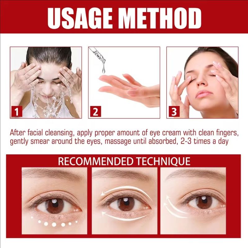 Hyaluronic Acid Eye Serum Remover fat particles Hyaluronic Acid Skin Care Eye Bags Cream Moisturizing Dark Circles Korean Care