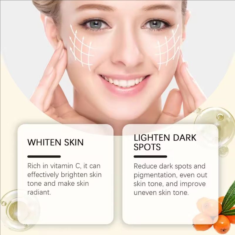 Vitamin C Capsules Cream Fine Lins Removal Hydrate Lift Firm Repair Moisturizing Rejuvenation Brightening Glowing Face Skin Care