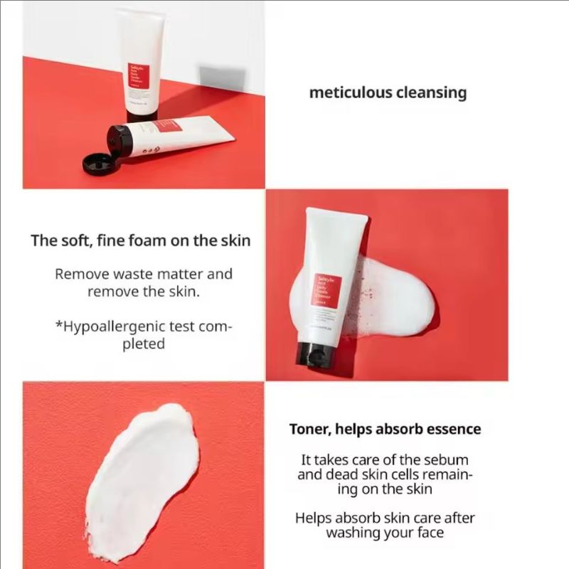 COSRX Snail Amino Acid Cleanser Lady Gentle Moisturizing Cleanser for Deep Cleansing Facial Cleanser Face Cream 1pcs