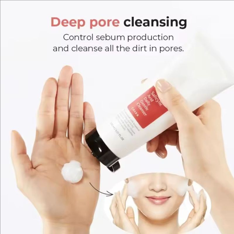 COSRX Snail Amino Acid Cleanser Lady Gentle Moisturizing Cleanser for Deep Cleansing Facial Cleanser Face Cream 1pcs